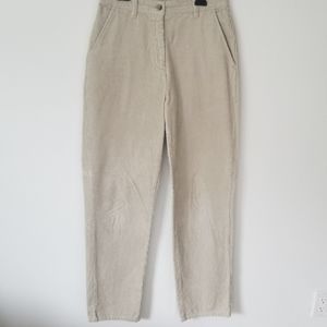 Vintage Woolrich Corduroy Tapered Pants in cream